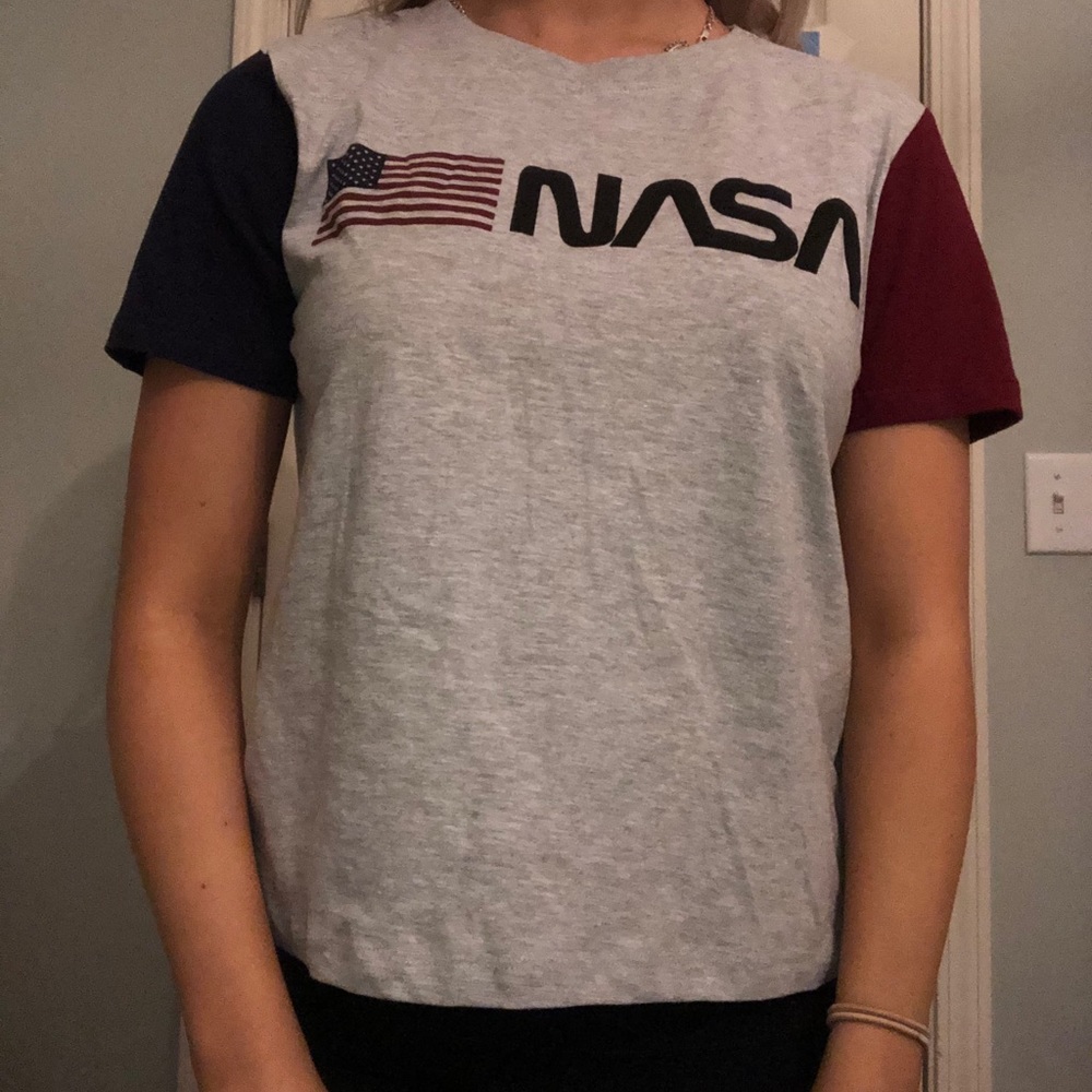 Different colored sleeve TShirt